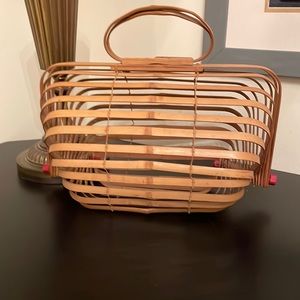 Vintage Japanese Collapsible Handbag! Rare find! Excellent vintage condition!